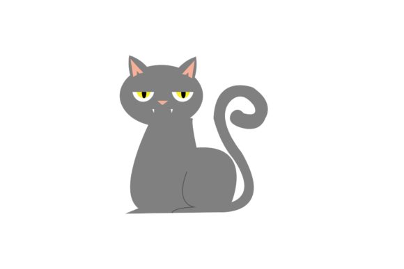 Download Halloween Cat Creepy Illustrations - Illustration Collection