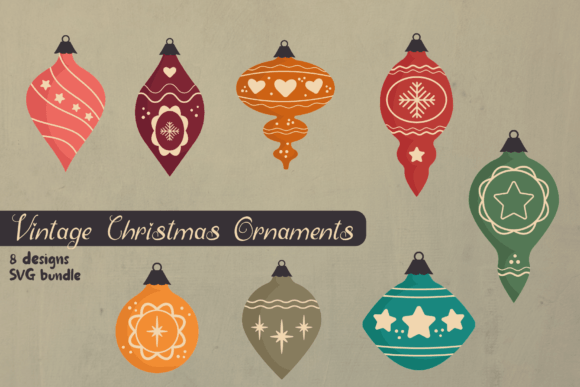 Download Christmas Ornaments Bundle - Name Collection
