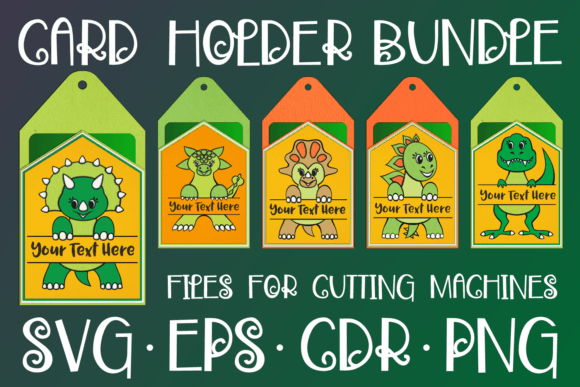 Download Dino Split for Name | Card Holder Bundle - Name Collection