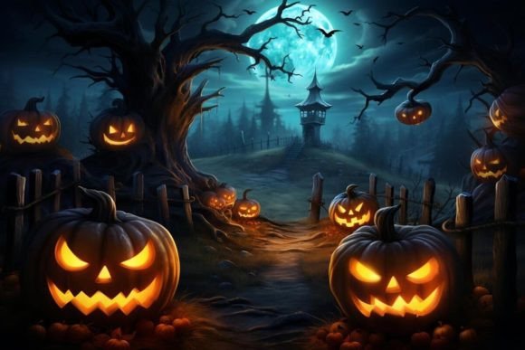 Download Halloween Motifs Creepy Illustrations - Illustration Collection