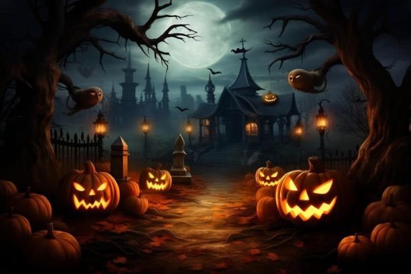 Download Halloween Motifs Creepy Illustrations - Illustration Collection